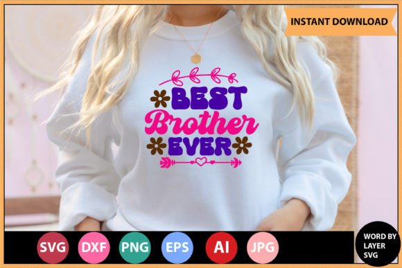 Best Brother Ever Retro Svg Design Review