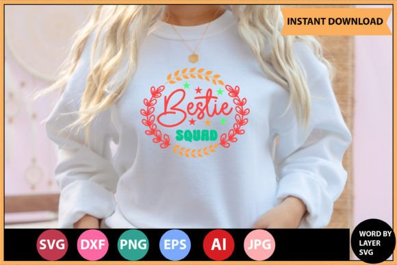 Bestie Squad Retro Svg Design Review