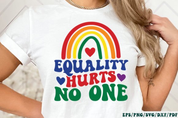 Equality Hurts No One Retro SVG Review