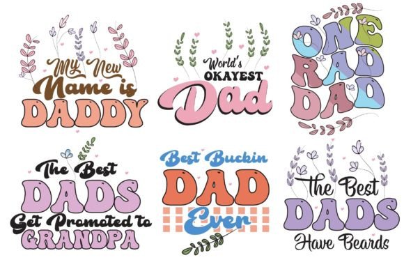 Father's Day Retro SVG Design Bundle Review