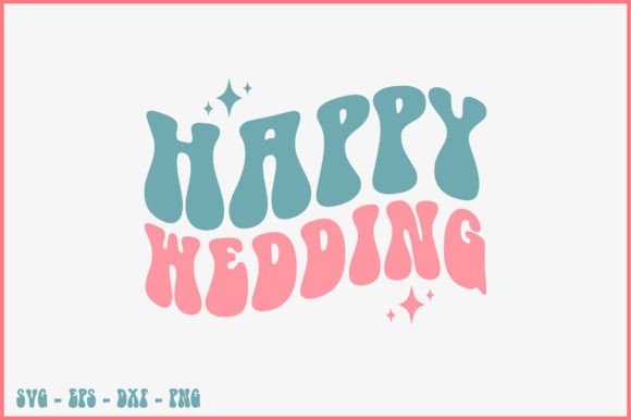 Happy Wedding Retro Svg Design Review