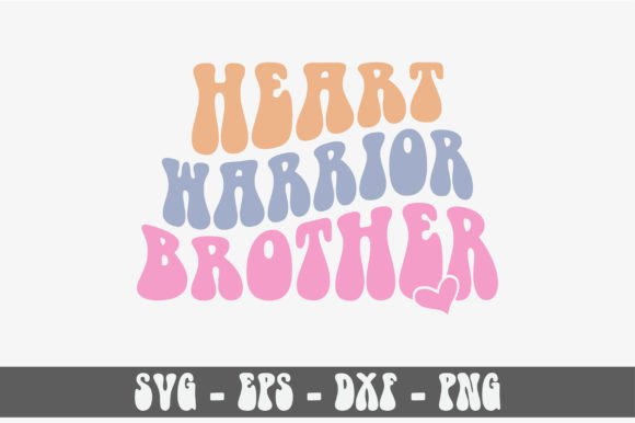 Heart Warrior Brother Retro Svg Design Review