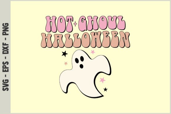 Hot Ghoul Halloween Retro Svg Design Review