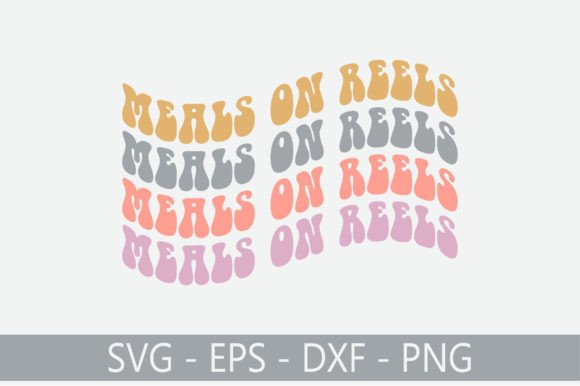 Meals on Reels Retro Svg Design Review